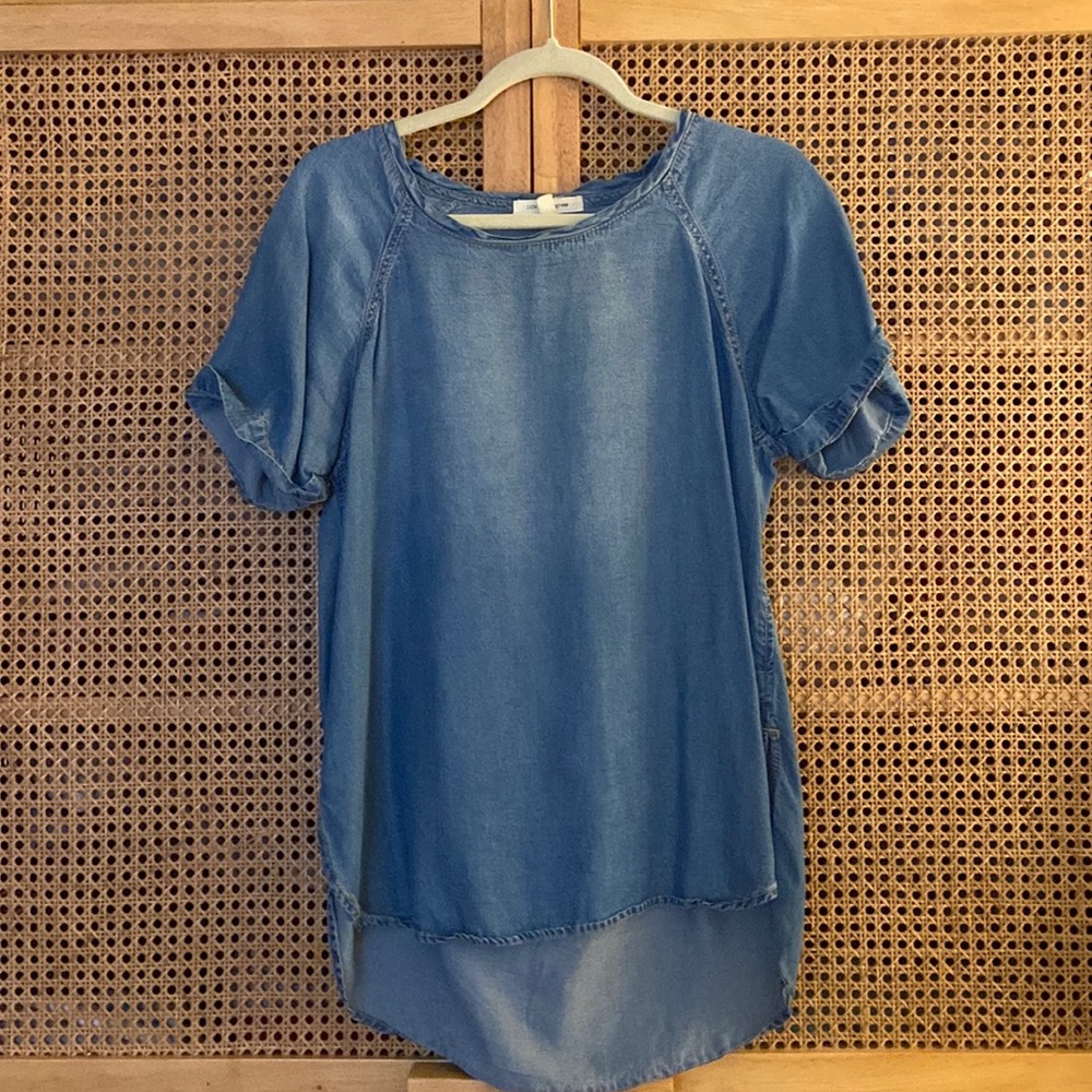Chambray top